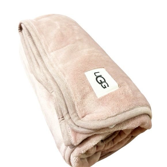 UGG DUFFIELD THROW LIGHT MAUVE - Picture 4 of 4